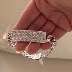 Park Lane Silver Bracelet with Sparkling Accents